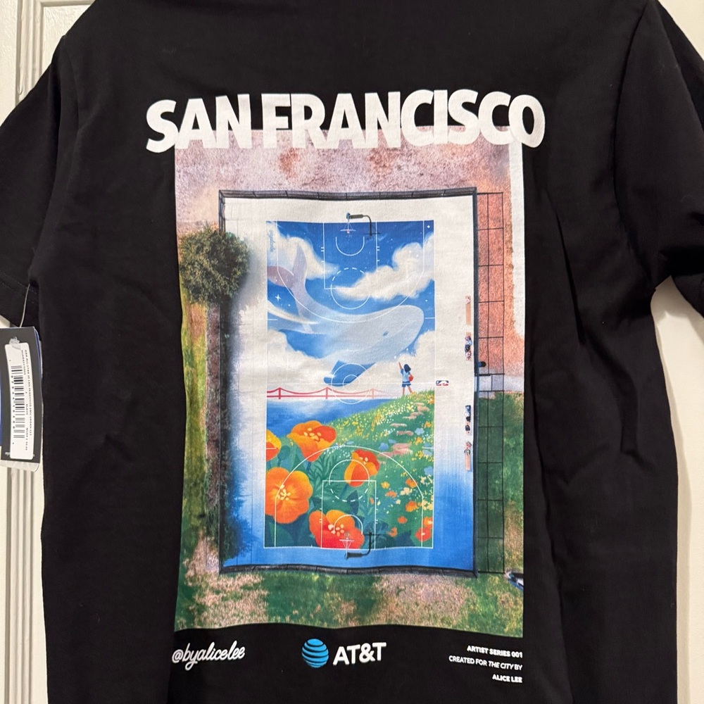 Black Short Sleeve Men's Tee